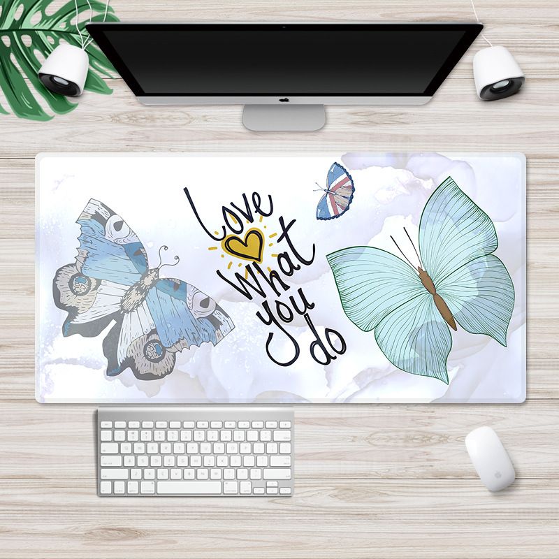 Nordic large lock cartoon game mouse pad can be customized computer office thickened non slip table pad manufacturer 