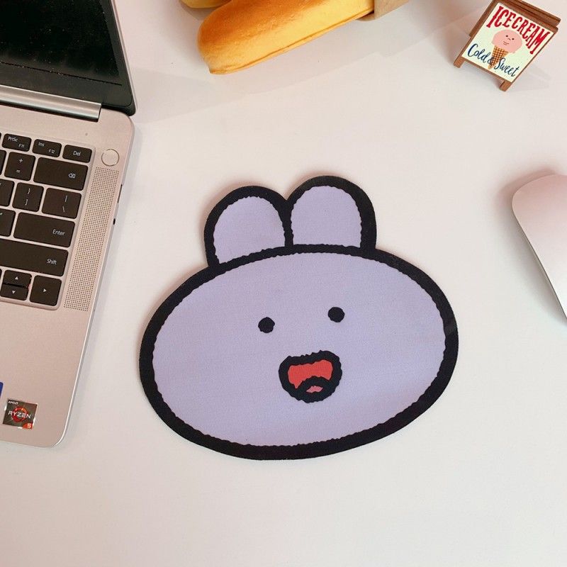 Korean version ins Cartoon Bear mouse pad cute computer student office anti slip waterproof thickened creative desk pad 