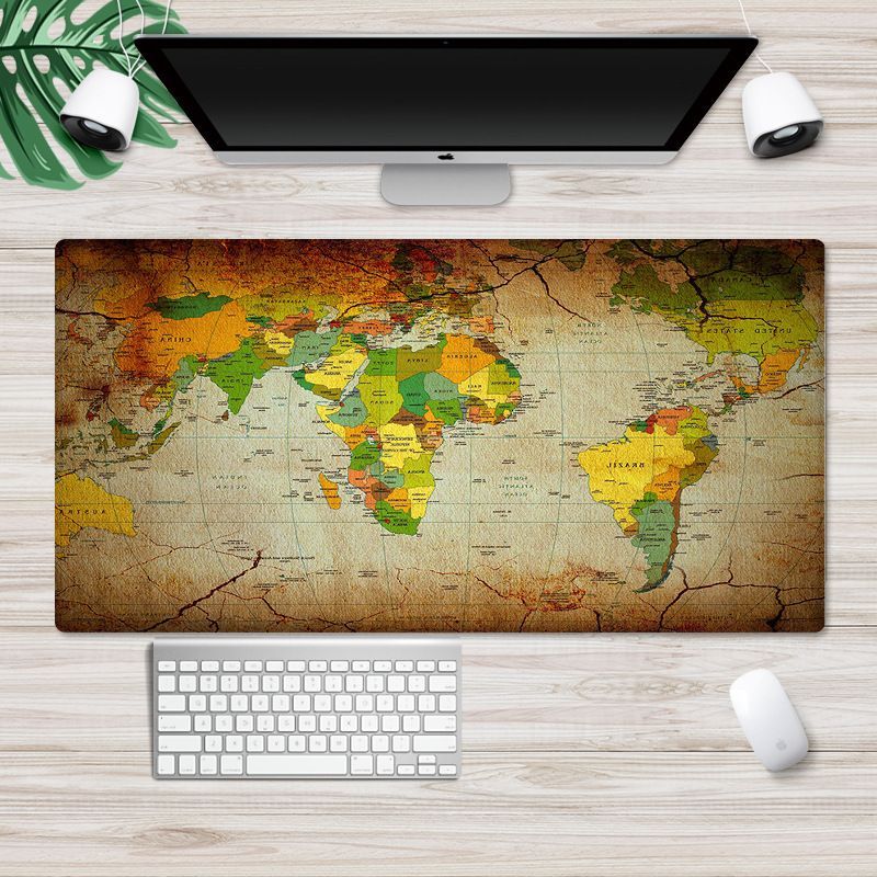 Mouse pad to map customized advertising mouse pad logo table pad game mouse pad manufacturer customized white embryo 