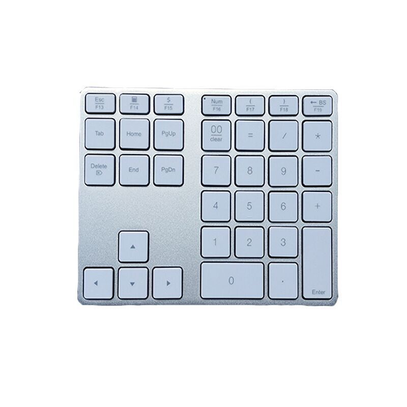 Digital keyboard 35 keys aluminum alloy Rechargeable Wireless Bluetooth keyboard ultra thin external universal digital keyboard 