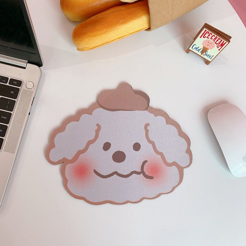 Korean version ins Cartoon Bear mouse pad cute computer student office anti slip waterproof thickened creative desk pad 
