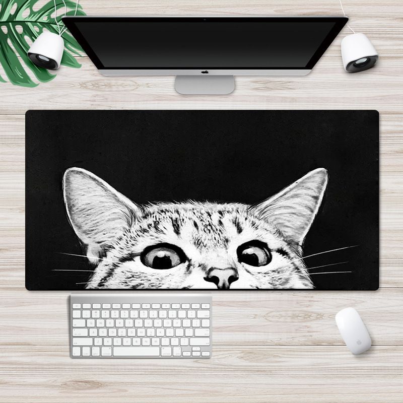 Factory direct sales customized cute cartoon mouse pad large Internet cafe computer desk mat anti-skid game mouse pad 