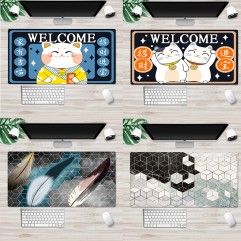 New customized cartoon mouse pad large Internet ca...
