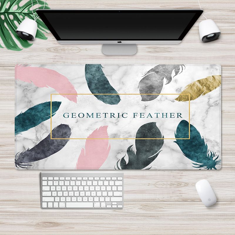 Nordic large lock cartoon game mouse pad can be customized computer office thickened non slip table pad manufacturer 