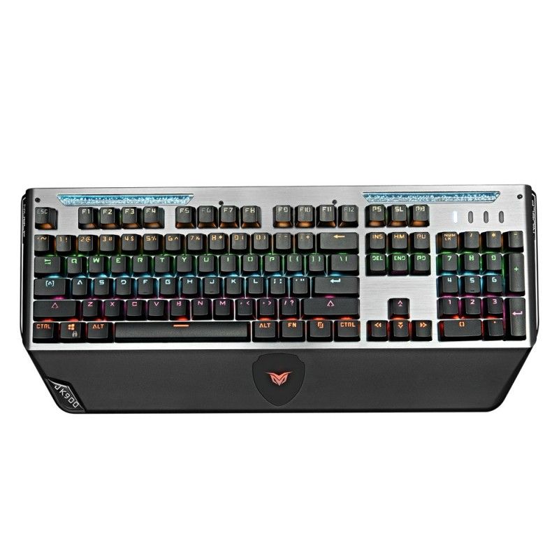 Iron ox real mechanical keyboard 104 key injection molding keycap keyboard metal waterproof splash computer game factory wholesale 