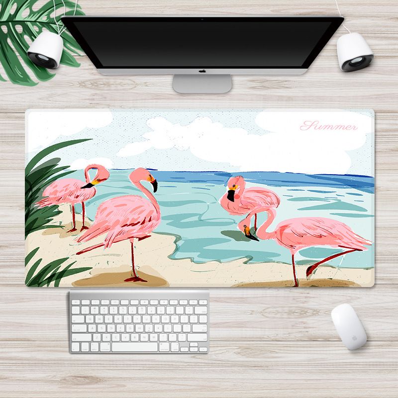 Inside Nordic wind mouse pad large lock edge cartoon game mouse pad can be customized computer desk mat 