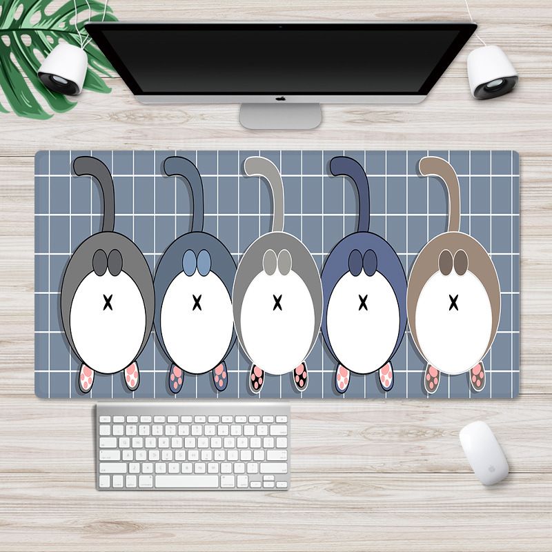 Ins Nordic style personalized mouse pad customized advertising gift mouse pad Game Internet bar large mouse pad 