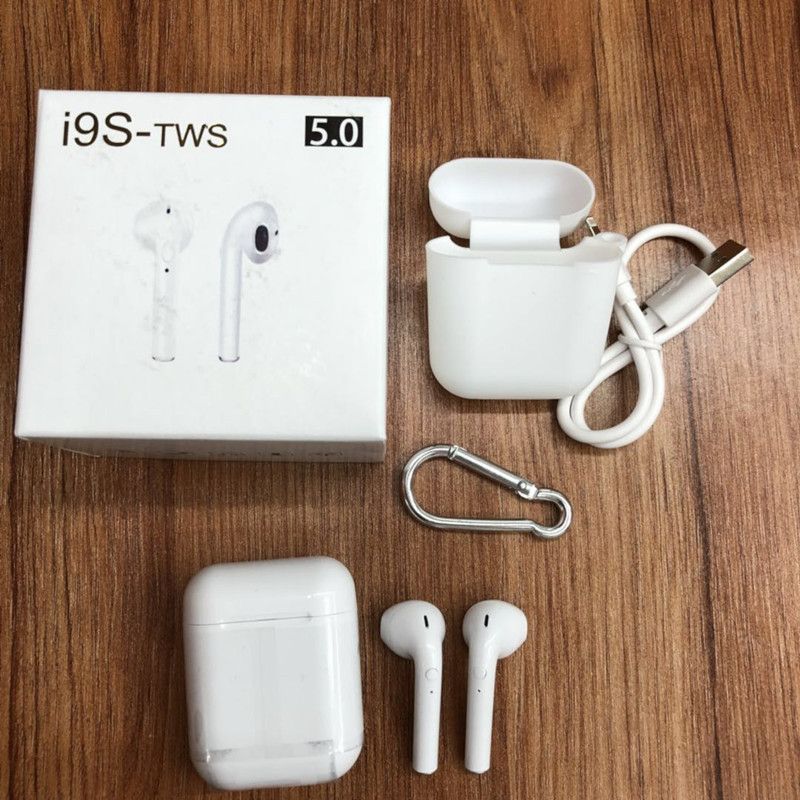 I9s TWS Bluetooth headset with pop-up window wireless true stereo v5.0 i9tws new in ear charging chamber 