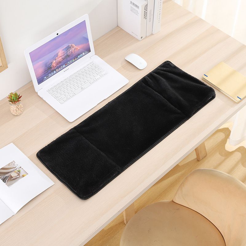 Plush mouse pad Plush warm desk keyboard pad laptop pad office desk pad customized wholesale 