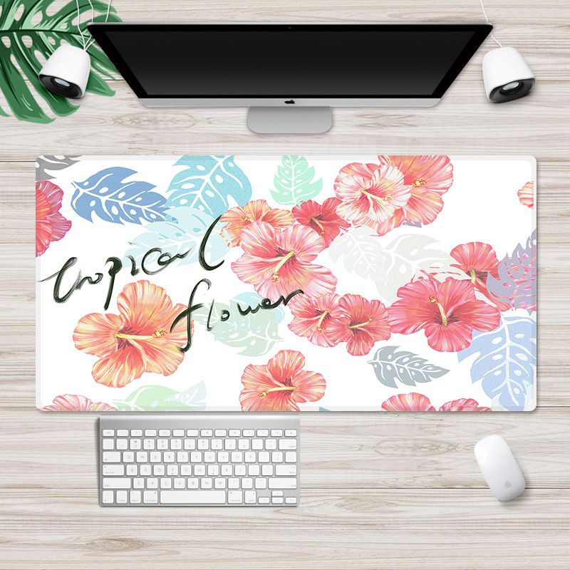 Inside Nordic wind mouse pad large lock edge cartoon game mouse pad can be customized computer desk mat 