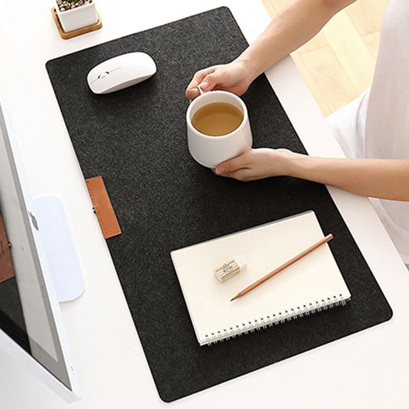 Large desk mat felt laptop game keyboard mat anti slip customized advertising mouse pad 
