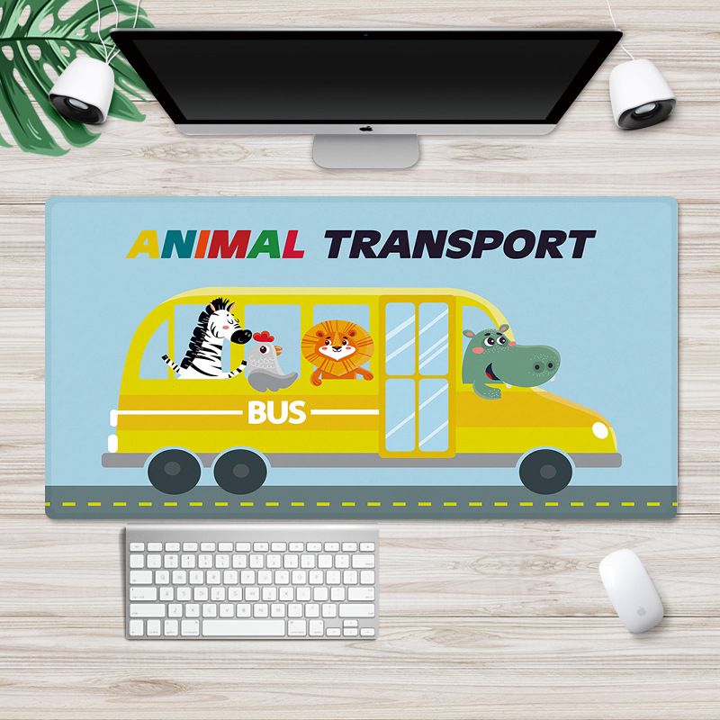 Large locking cartoon game mouse pad can be customized for computer office thickened non slip table pad 