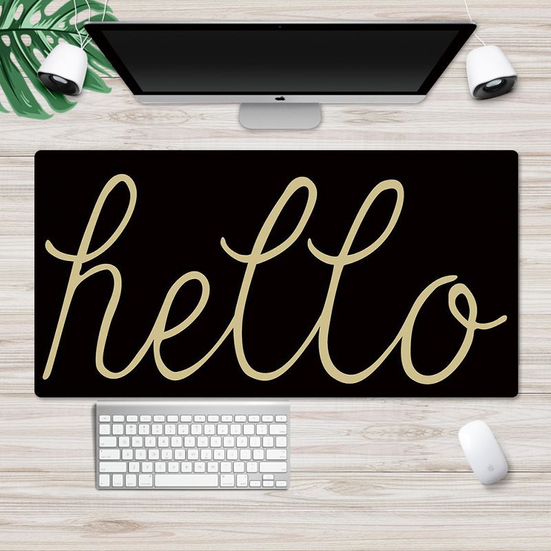 Cross border special for Nordic ins super large mouse pad wrist pad customized advertising gifts mouse pad Game Internet bar 