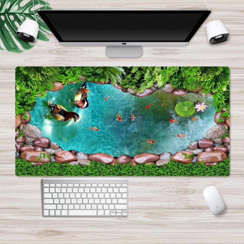 Nordic ins super large 3D mouse pad cute cat wrist pad customized advertising gift mouse pad Game Internet bar 