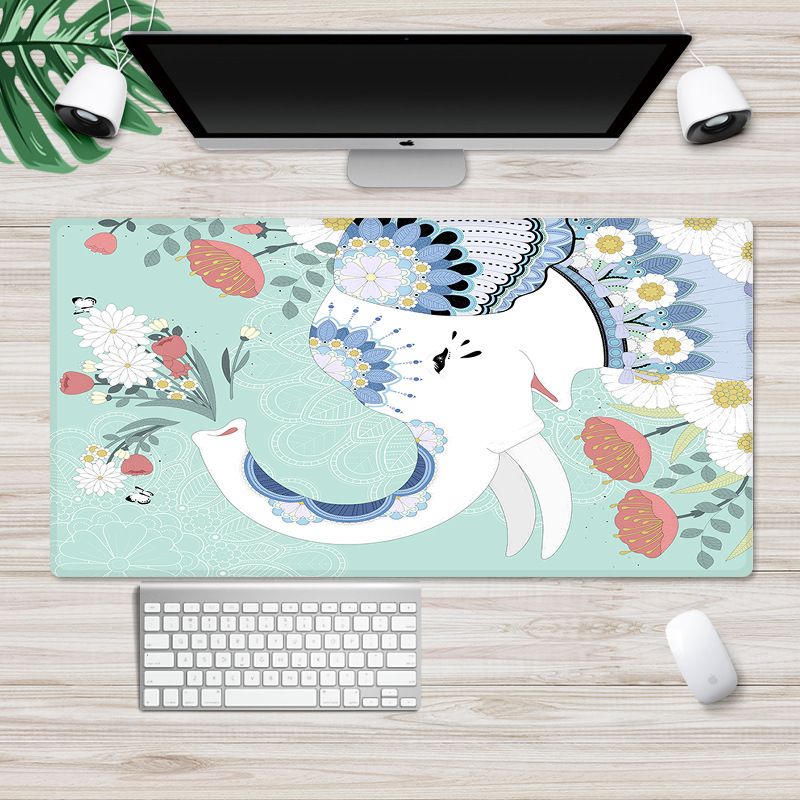 Nordic ins super large 3D mouse pad cute cat wrist pad customized advertising gift mouse pad Game Internet bar 