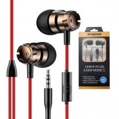 Metal in ear earphone turbo subwoofer with MAC by ...