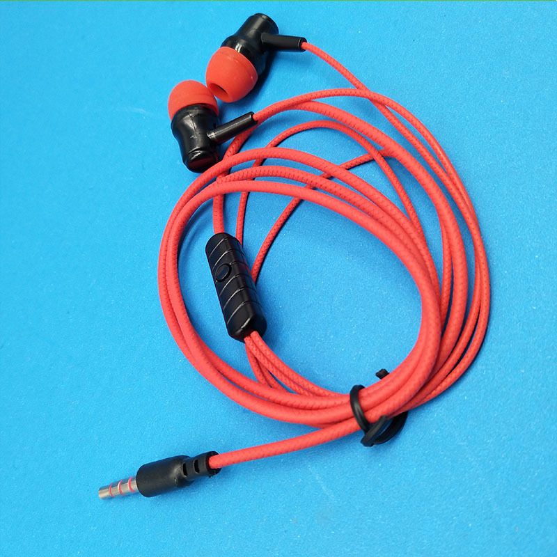 Popular color crystal line mobile phone headset subwoofer MP3 headset, pure 6U speaker 