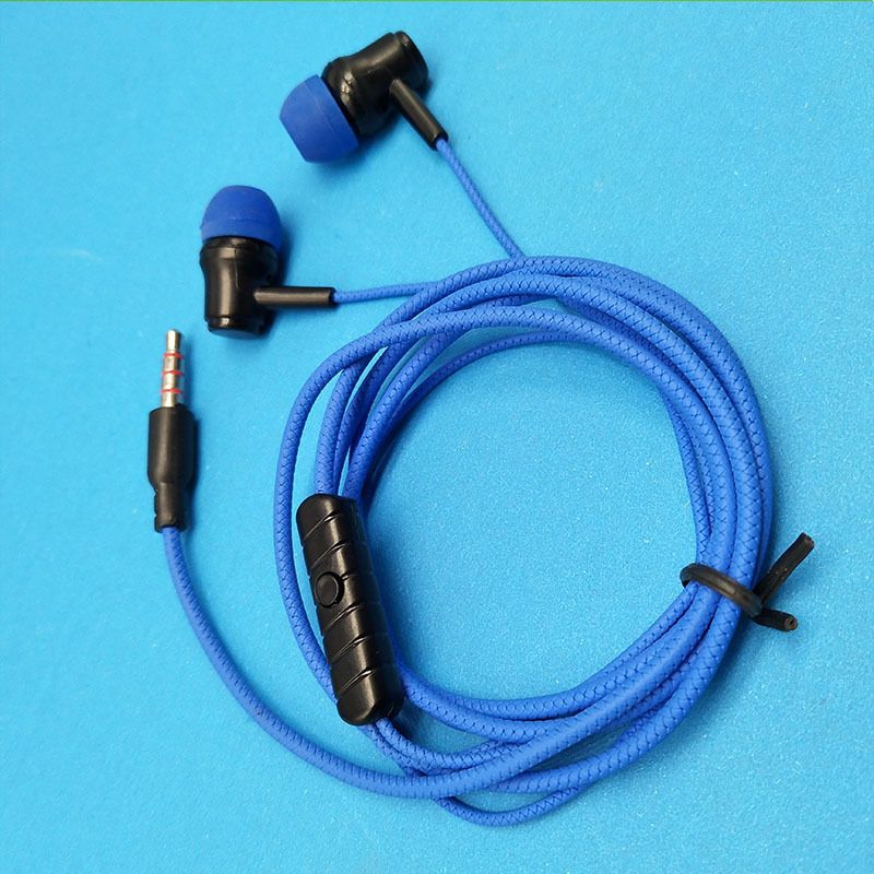 Popular color crystal line mobile phone headset subwoofer MP3 headset, pure 6U speaker 