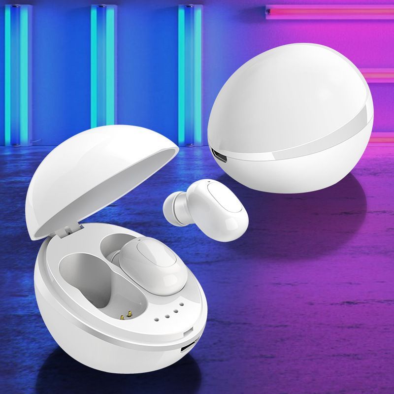 New true wireless binaural 5.0 wireless external charging Bluetooth headset Business Sports in ear Bluetooth headset 