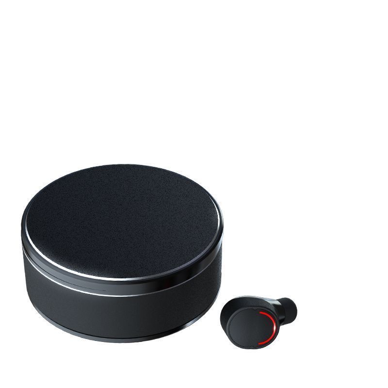 Tws-28 Bluetooth headset me8 opposite ear aluminum alloy charging chamber rotatable stereo true wireless version 5.0 