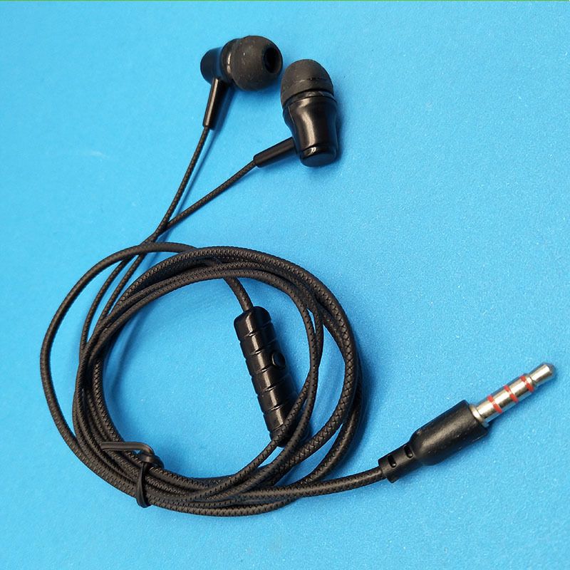 Popular color crystal line mobile phone headset subwoofer MP3 headset, pure 6U speaker 
