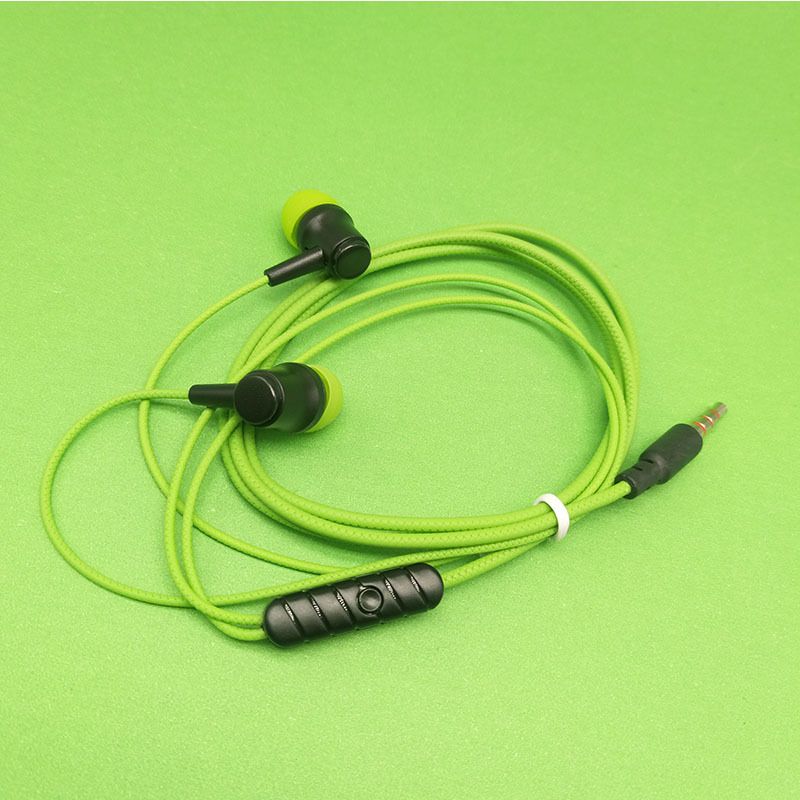 Popular color crystal line mobile phone headset subwoofer MP3 headset, pure 6U speaker 