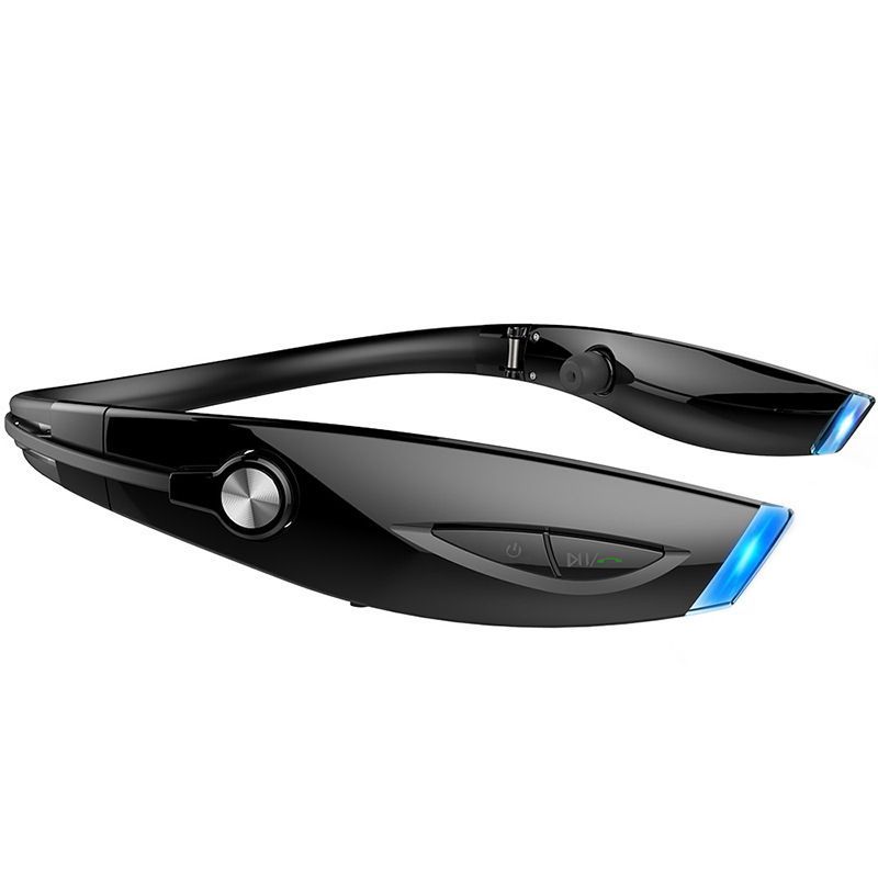 H1 wireless sports stereo headset anti sweat folding sports outdoor Bluetooth headset 