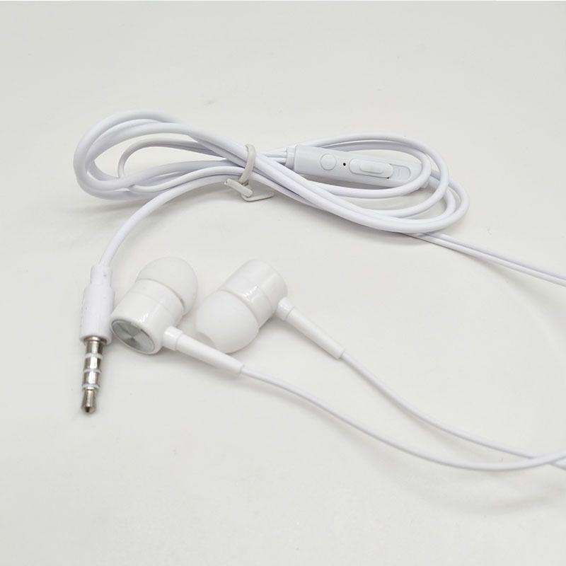 Wholesale new Roche l07 wired in ear remote control 3.5mm tuning call music mobile phone headset 