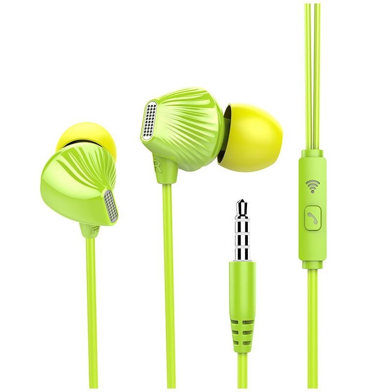 Manufacturer direct selling in ear wired 3.5mm earphone Huawei Android MP3 music custom multicolor small earphone 