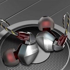Wholesale hanging ear type subwoofer earphone mobi...