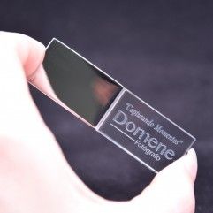 Factory direct crystal luminous U disk creative bu...