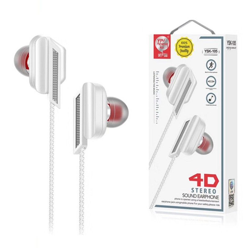 New ysk-105 wire in ear game headset cool solid color high quality student game headset wholesale 