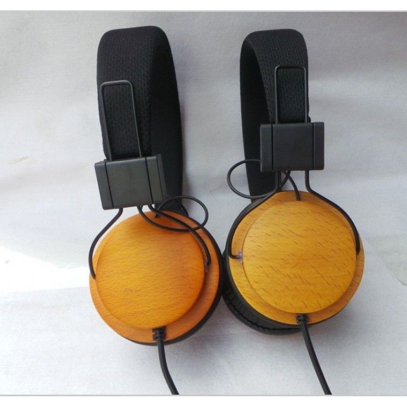 Supply of headset computer headset wooden headset lx-100 wooden folding headset 