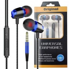Metal earphone wire controlled subwoofer mobile ph...