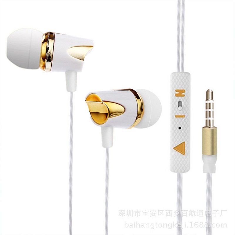 Wholesale popular subwoofer earphone, Android universal earphone belt, wireless earphone cable 