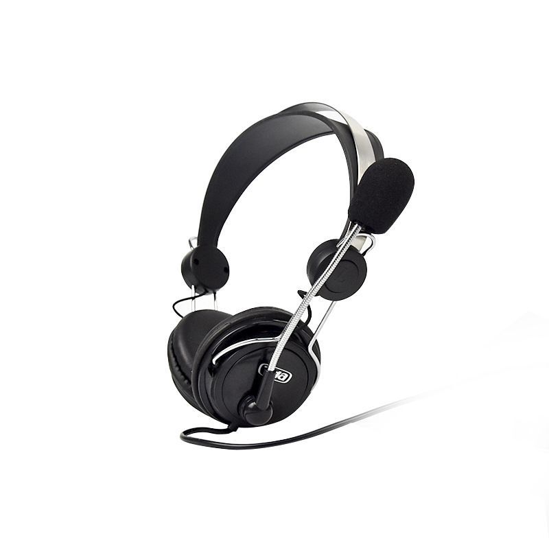 Cross border e-commerce manufacturers wholesale black and blue rotating mark wearable USB plug computer headset 