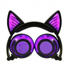 Micro supply commodity cat ear light charging Wire...