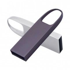 Mini metal arc U-disk custom Keychain metal U-disk...