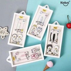 New kn-6143 duckling music headset 3.5mm mobile ph...