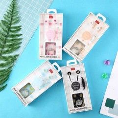 New kn-6111 multicolor fruit series earphone free ...