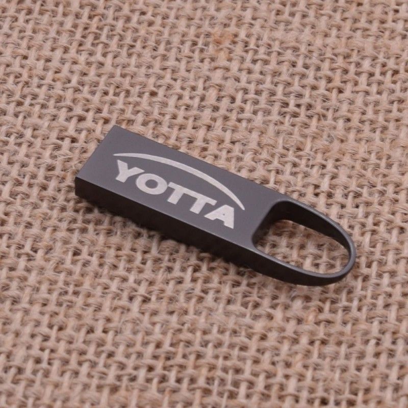 Mini metal arc U-disk custom Keychain metal U-disk logo laser engraving U-disk 