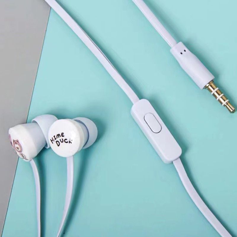 New kn-6143 duckling music headset 3.5mm mobile phone universal cable student headset wholesale 