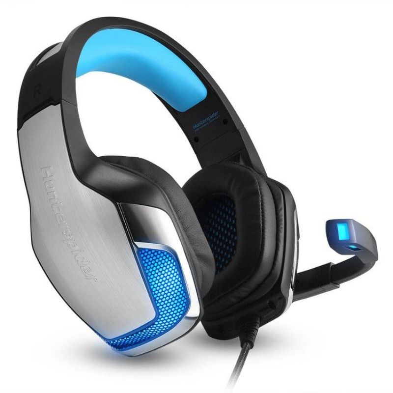 Cross border popular earphone in stock headset laptop game music headset subwoofer with microphone 