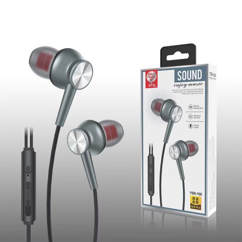 New ysk-100 high quality music in ear tuning headphones creative fashion student game headphones wholesale 