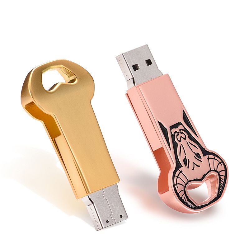U-disk manufacturers metal Tauren U-disk custom Zodiac U-disk free custom logo 