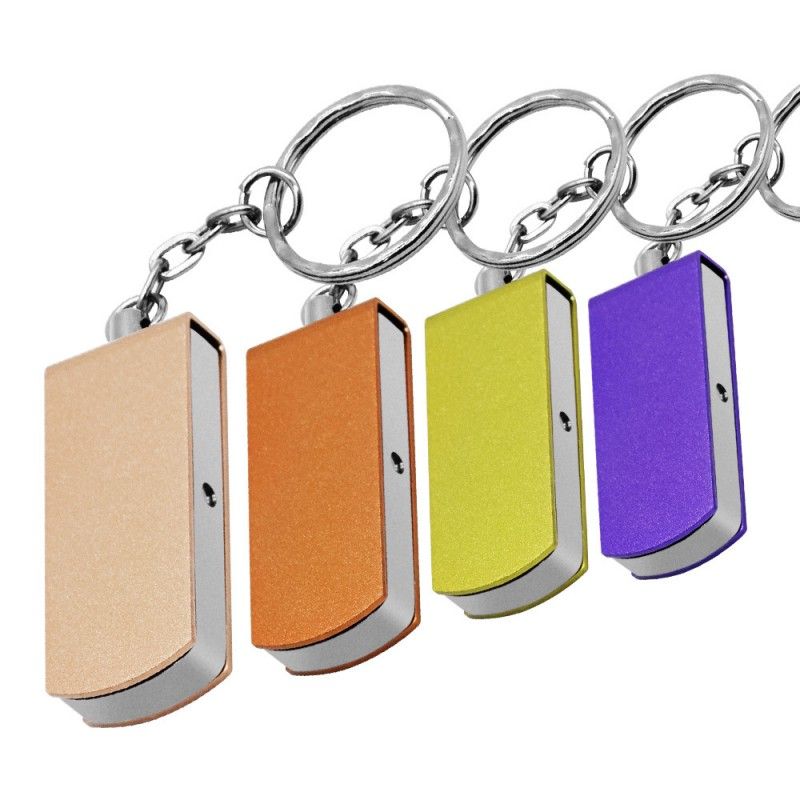 Supply mini metal rotary key chain, big gun hand direct U disk, wholesale business gifts, U disk sample customization 