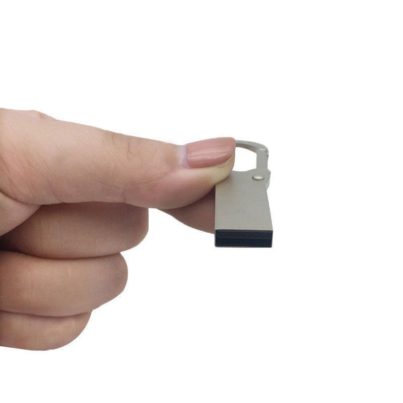 [xingtaiyuan] mini metal key ring can be directly inserted into USB flash disk for wholesale business gifts and customized with USB flash disk 