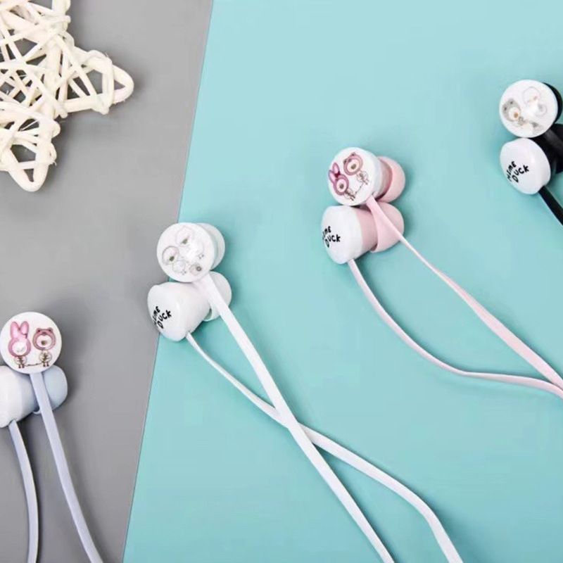 New kn-6143 duckling music headset 3.5mm mobile phone universal cable student headset wholesale 