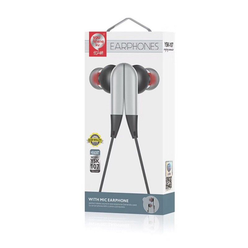 New ysk-107 pure color headphones by wire game music fashion high quality student stereo headphones wholesale