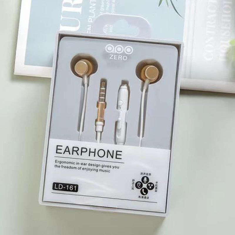 New ld-161 music cable headset exquisite in ear student karaoke music game headset wholesale 
